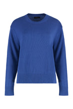 Load image into Gallery viewer, Cotton crew-neck sweater
