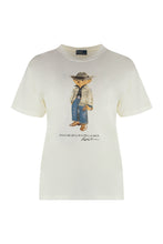 Load image into Gallery viewer, Cotton crew-neck T-shirt

