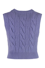 Load image into Gallery viewer, Wool and cashmere blend vest
