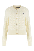 Load image into Gallery viewer, Cardigan in cable knit
