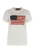 Load image into Gallery viewer, Cotton crew-neck T-shirt

