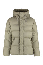 Carica l'immagine nel visualizzatore di Gallery, Piumino Alpine in nylon con cappuccio
