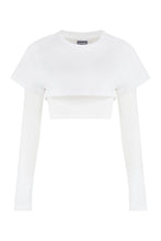 Carica l'immagine nel visualizzatore di Gallery, Crop top a maniche lunghe
