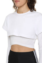 Carica l'immagine nel visualizzatore di Gallery, Crop top a maniche lunghe
