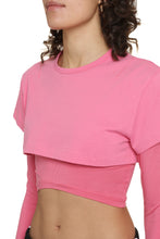 Load image into Gallery viewer, Long sleeve crop top
