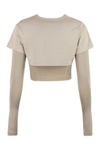 Carica l'immagine nel visualizzatore di Gallery, Crop top a maniche lunghe
