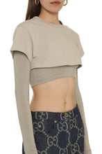 Carica l'immagine nel visualizzatore di Gallery, Crop top a maniche lunghe
