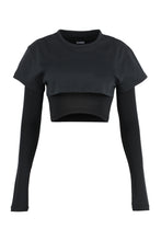 Carica l'immagine nel visualizzatore di Gallery, T-shirt a maniche lunghe in cotone
