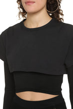 Carica l'immagine nel visualizzatore di Gallery, T-shirt a maniche lunghe in cotone
