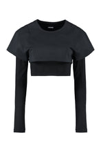 Carica l'immagine nel visualizzatore di Gallery, Crop top a maniche lunghe
