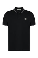 Load image into Gallery viewer, Stretch cotton piqué polo shirt
