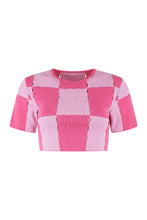 Carica l'immagine nel visualizzatore di Gallery, Crop-top Gelato in maglia
