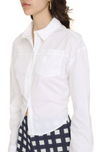 Load image into Gallery viewer, Aqua cotton shirt
