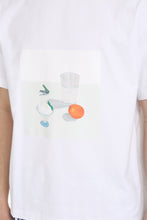 Carica l'immagine nel visualizzatore di Gallery, T-shirt Tableau girocollo in cotone
