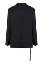 Carica l'immagine nel visualizzatore di Gallery, Blazer Baccala in lana stretch a un bottone
