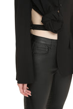 Carica l'immagine nel visualizzatore di Gallery, Blazer Baccala in lana stretch a un bottone
