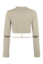 Carica l'immagine nel visualizzatore di Gallery, Crop top a maniche lunghe
