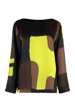 Carica l'immagine nel visualizzatore di Gallery, Blusa Vanessa in twill stampato
