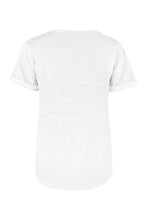 Carica l'immagine nel visualizzatore di Gallery, T-shirt in lino con stampa
