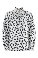Carica l'immagine nel visualizzatore di Gallery, Blusa stampata con arricciature
