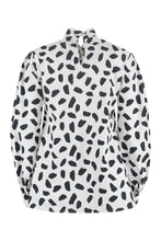 Carica l'immagine nel visualizzatore di Gallery, Blusa stampata con arricciature
