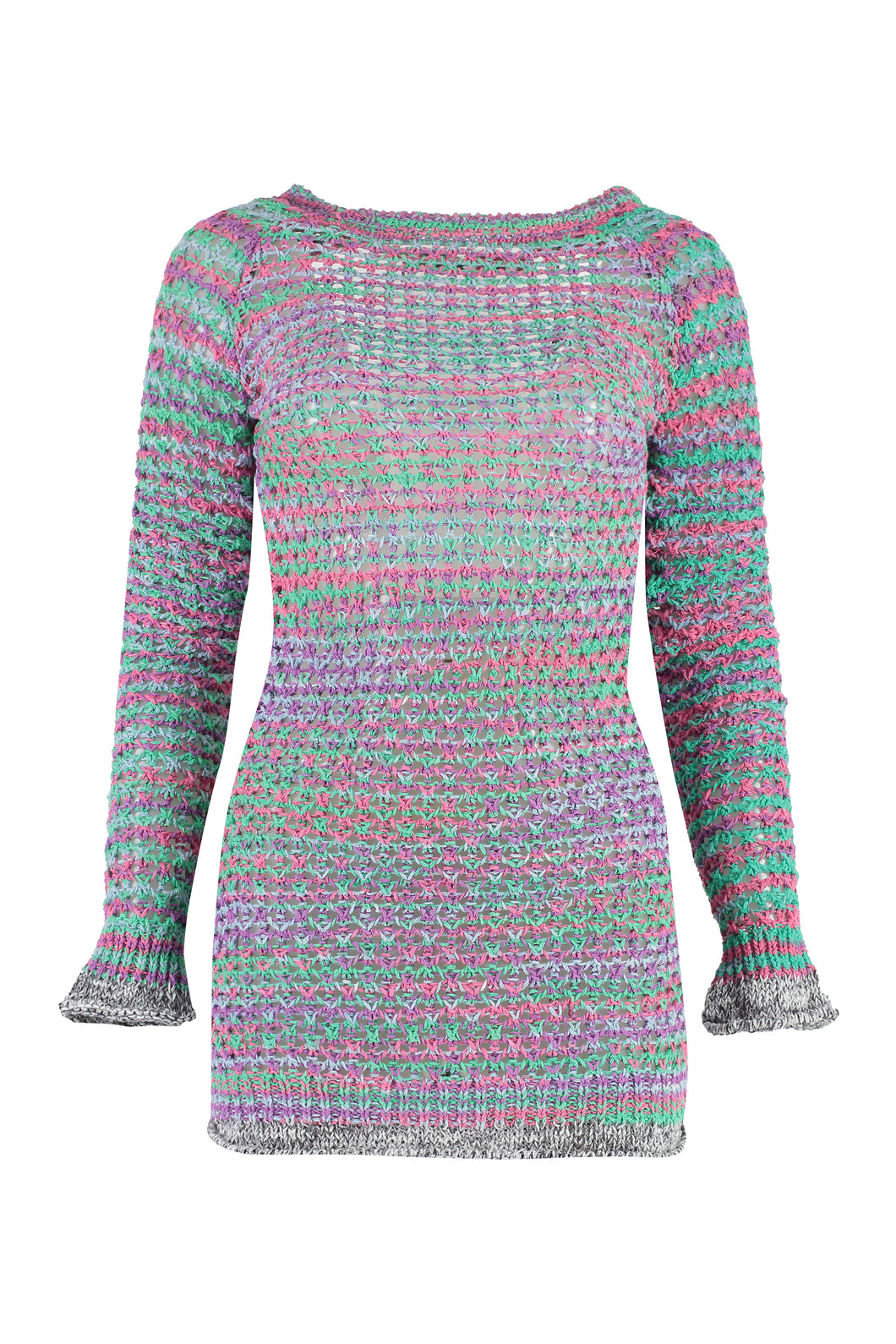 Knitted crochet dress