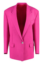 Load image into Gallery viewer, Glen single-breasted one button jacket
