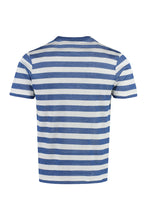 Carica l'immagine nel visualizzatore di Gallery, T-shirt a righe in lino e cotone
