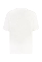 Carica l'immagine nel visualizzatore di Gallery, T-shirt in lino con logo

