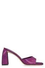 Load image into Gallery viewer, Michele leather mules
