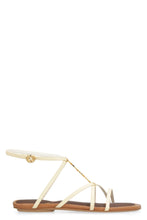 Load image into Gallery viewer, Pralu leather flat sandals
