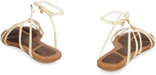 Load image into Gallery viewer, Pralu leather flat sandals
