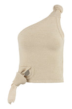 Load image into Gallery viewer, Noeud knitted one-shoulder top
