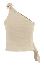 Load image into Gallery viewer, Noeud knitted one-shoulder top
