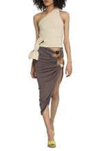 Load image into Gallery viewer, Noeud knitted one-shoulder top
