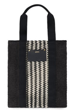 Carica l'immagine nel visualizzatore di Gallery, Shopping bag Aruba in canvas e pelle
