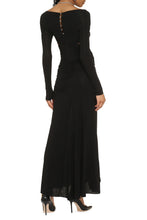 Carica l&#39;immagine nel visualizzatore di Gallery, Abito in jersey drappeggiato
