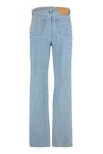 Load image into Gallery viewer, 5-pocket straight-leg jeans
