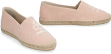 Carica l'immagine nel visualizzatore di Gallery, Espadrillas Canae in canvas con logo
