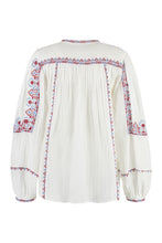 Carica l'immagine nel visualizzatore di Gallery, Blusa in cotone ricamata
