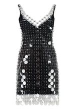 Carica l&#39;immagine nel visualizzatore di Gallery, Abito in maxi-paillettes trasparenti
