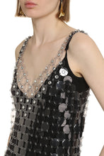 Carica l&#39;immagine nel visualizzatore di Gallery, Abito in maxi-paillettes trasparenti
