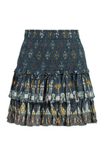 Load image into Gallery viewer, Naomi printed cotton mini skirt
