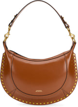Load image into Gallery viewer, Oskan Moon bag in brushed leather
