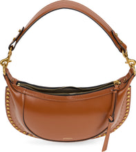 Load image into Gallery viewer, Oskan Moon bag in brushed leather
