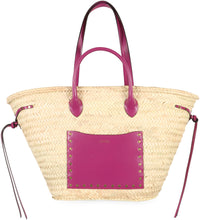 Carica l'immagine nel visualizzatore di Gallery, Tote bag Cadix in rafia
