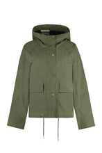 Carica l'immagine nel visualizzatore di Gallery, Giacca Barbour Nith in cotone con cappuccio

