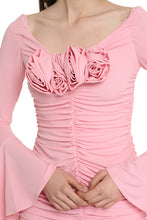 Carica l&#39;immagine nel visualizzatore di Gallery, Abito in jersey drappeggiato
