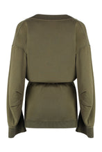 Load image into Gallery viewer, Logo print cotton sweatdress
