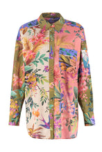 Carica l'immagine nel visualizzatore di Gallery, Camicia Tropicana in cotone stampato

